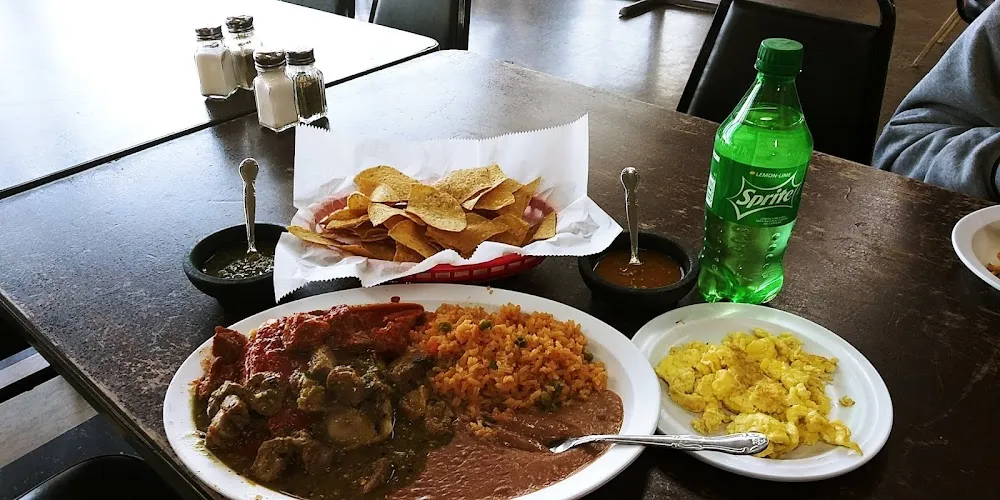 El Jefe Meal with Green Chile Pork